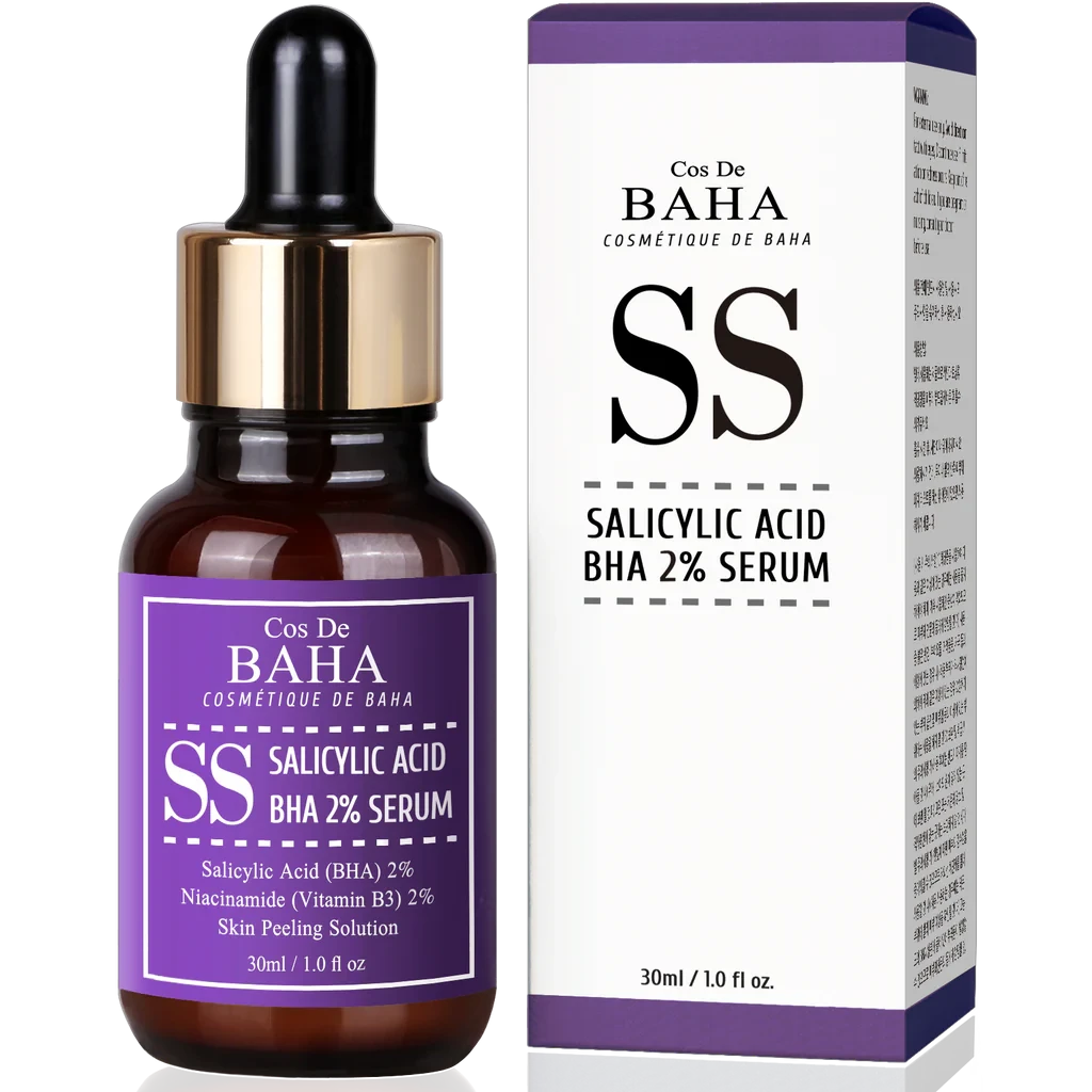 سيروم مقشر مركز يحتوي على 2% حمض ساليسيليك (BHA) من COS DE BAHA