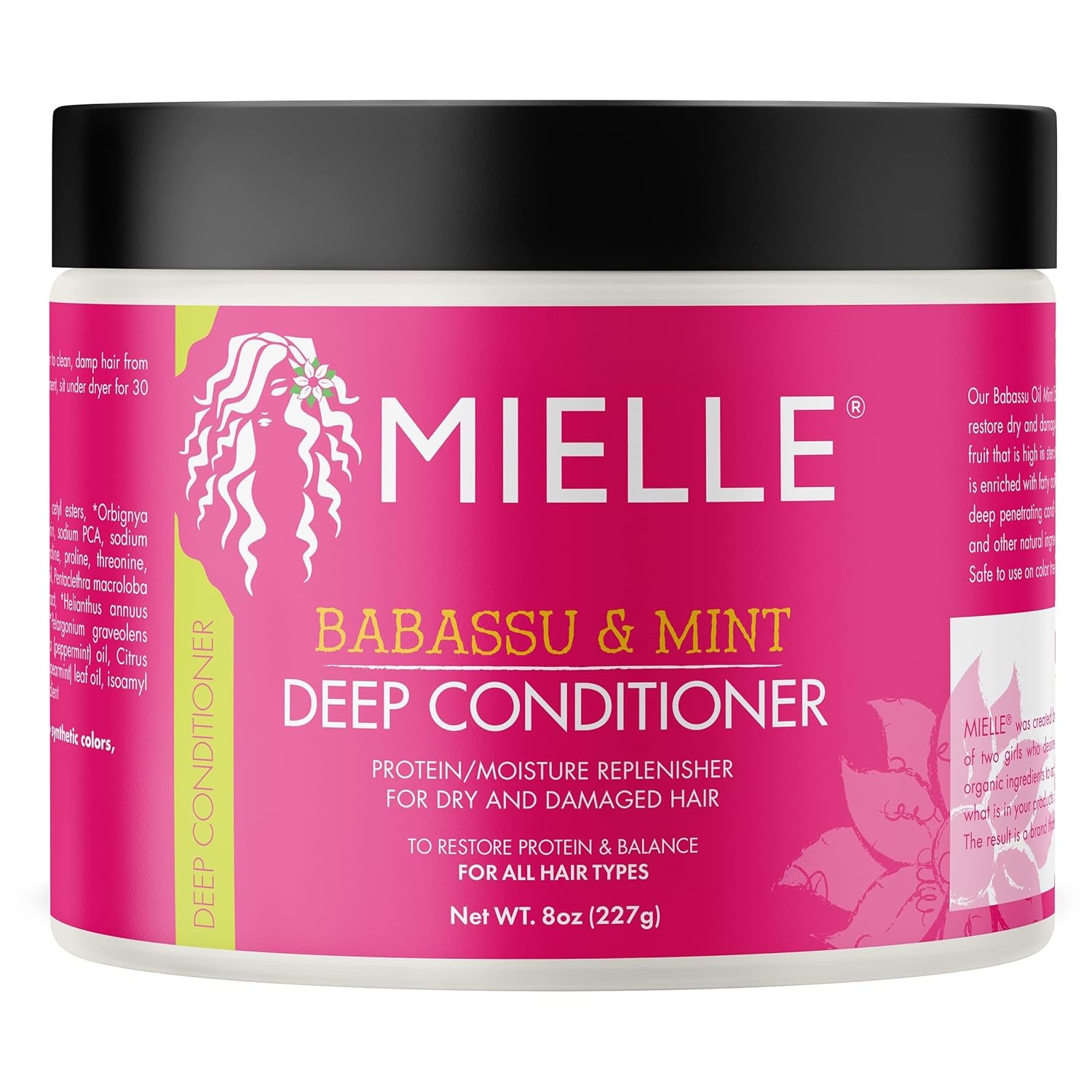 كريم باباسو مغذي ومرطب للشعرالجاف والتالف من Mielle