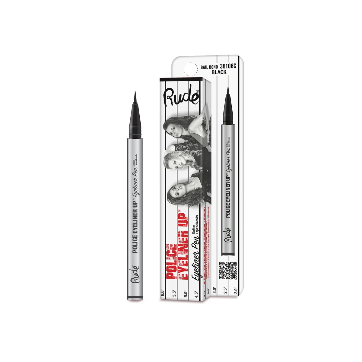 قلم تحديد العيون police eyeliner up منRude