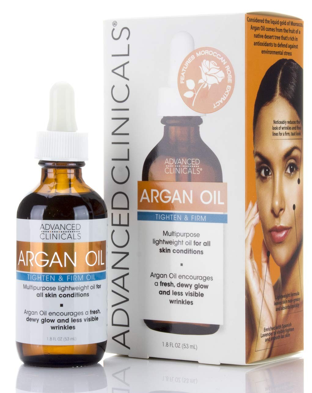زيت الأرغان لشد البشرة Argan Oil Tighten & Firm Oil من advanced clinicals
