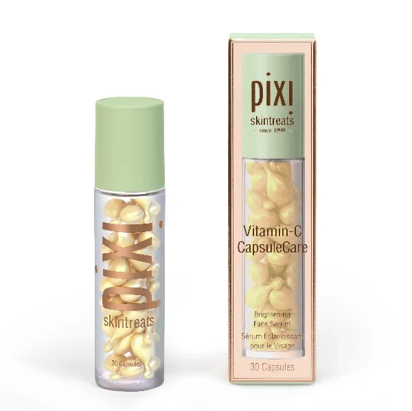 كبسولات مركزة لتفتيح البشرة وتعزيز إشراقها بتركيبة فعالة ومضادة للأكسدة من PIXI