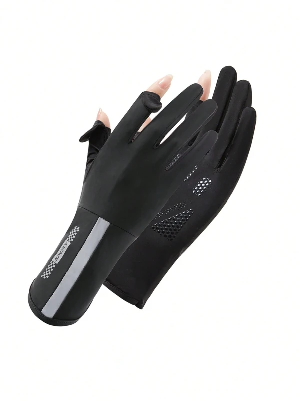 قفازات لحماية اليدين بالكامل من التعرض لأشعة الشمس خاصة أثناء القيادة