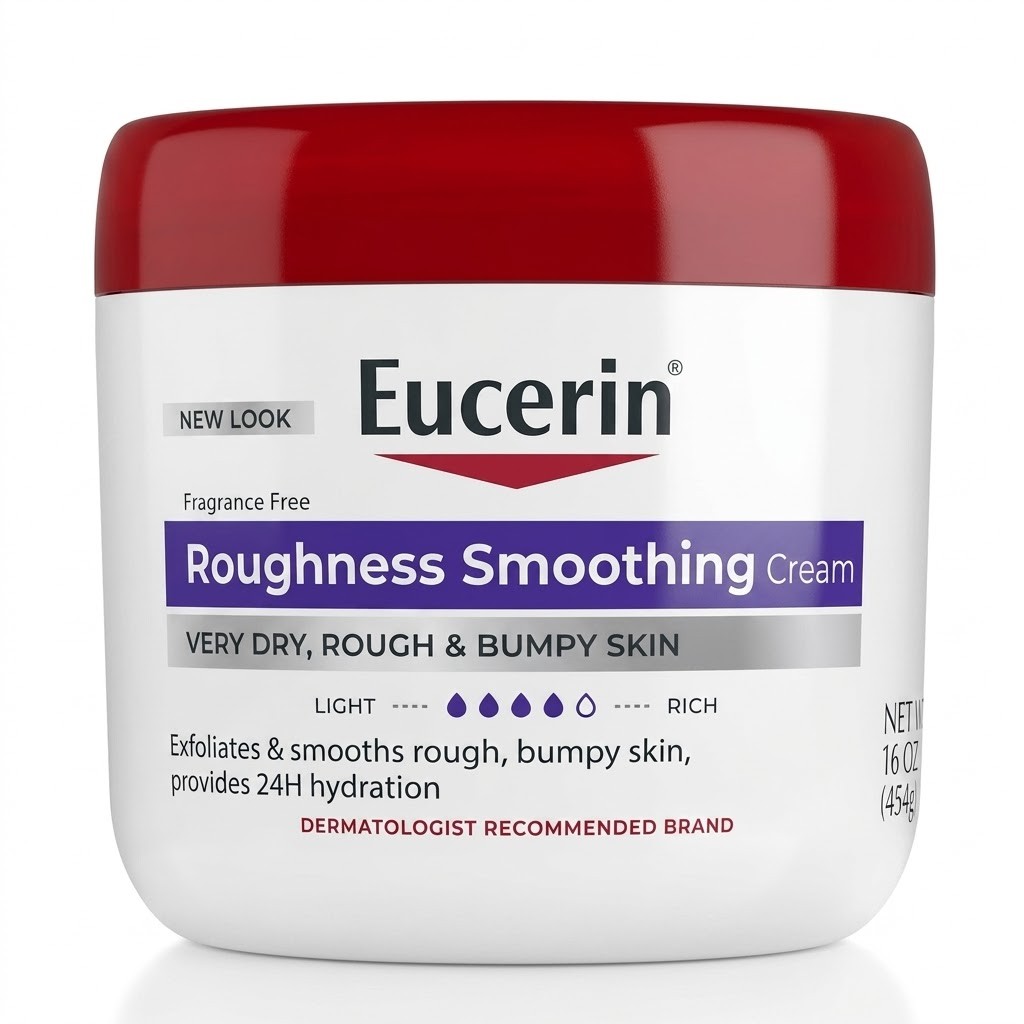 كريم ترطيب مكثف باليوريا لمعالجة البشرة الجافة والخشنة من Eucerin