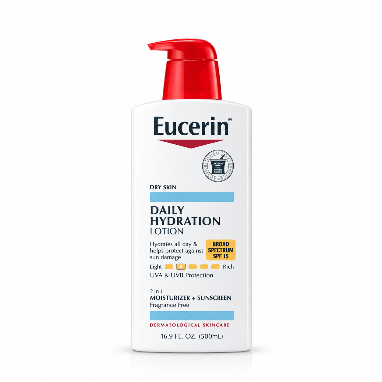 لوشن الترطيب اليومي بعامل حماية من الشمس 1 من EUCERIN