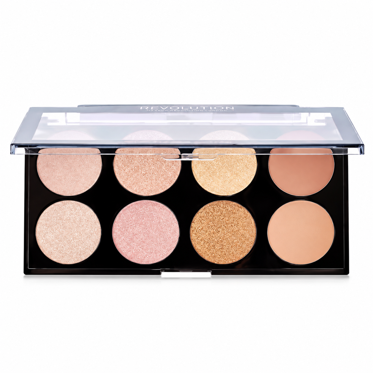 باليت بلشر يحتوي على 8 ألوان متنوعة Rose Gold من REVOLUTION