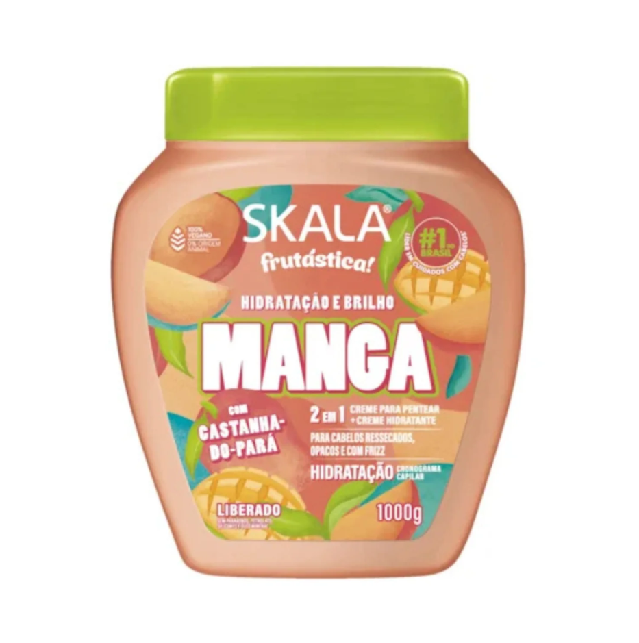 كريم وماسك للشعر الجاف والمجعد من SKALA