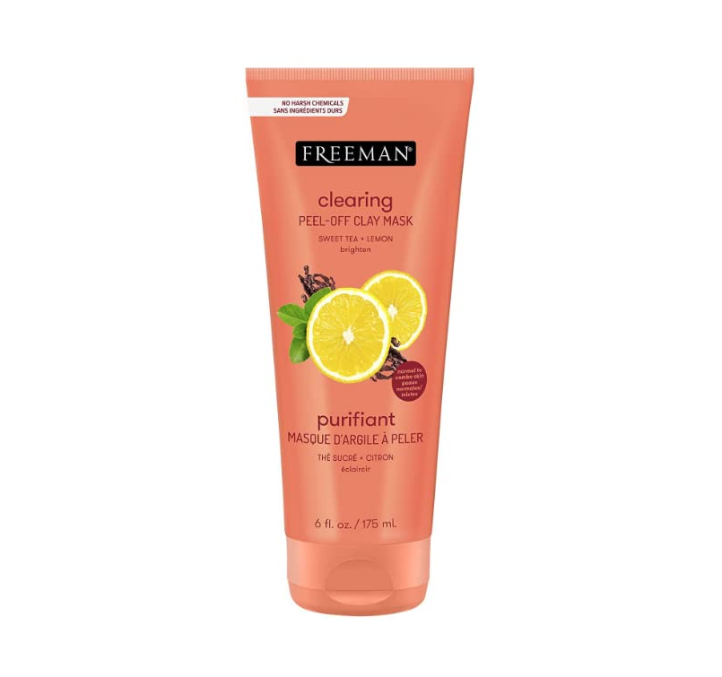 ماسك بالطين والشاي الحلو والليمون للبشرة من FREEMAN