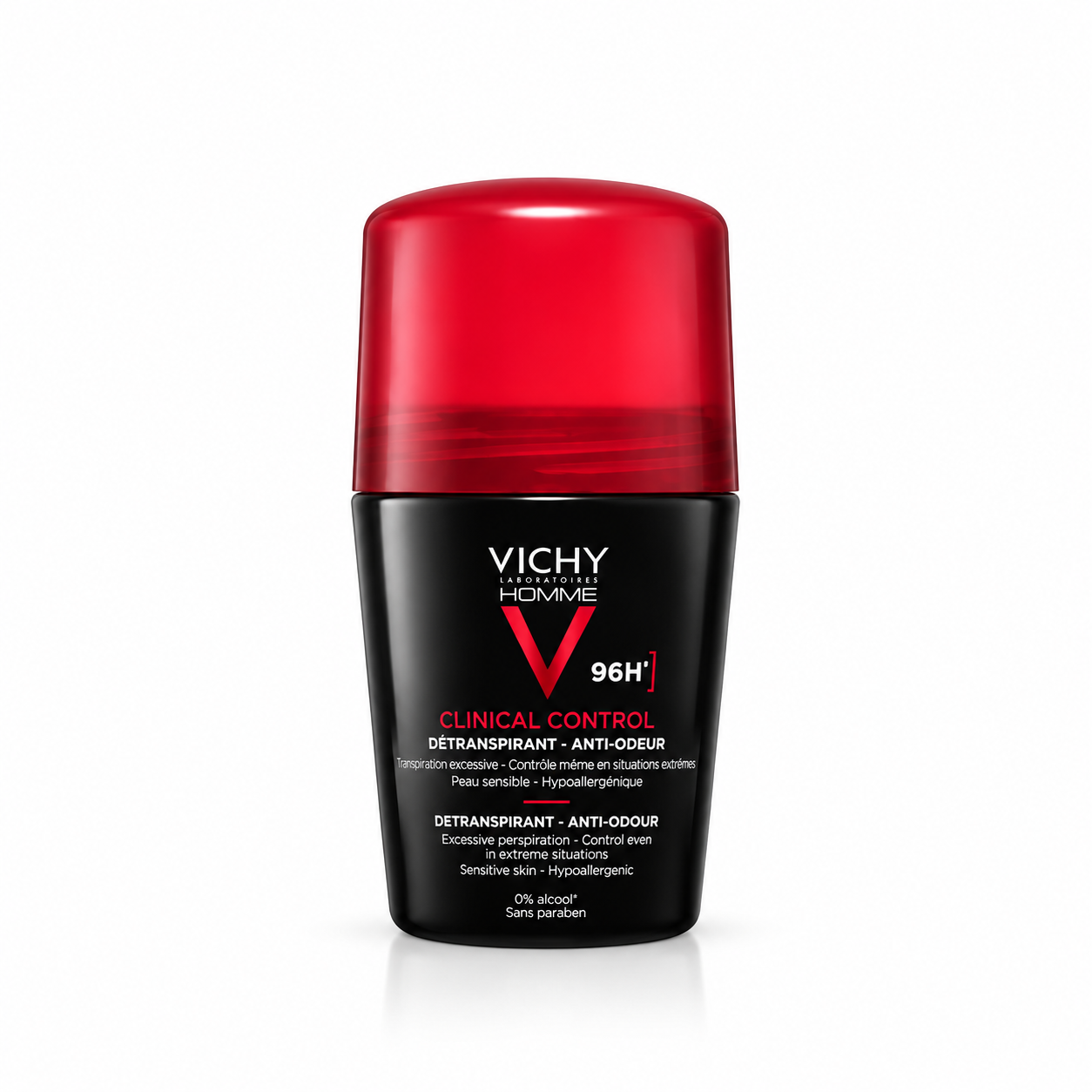 مزيل التعرق 96 ساعة للرجال Homme Clinical Control من Vichy