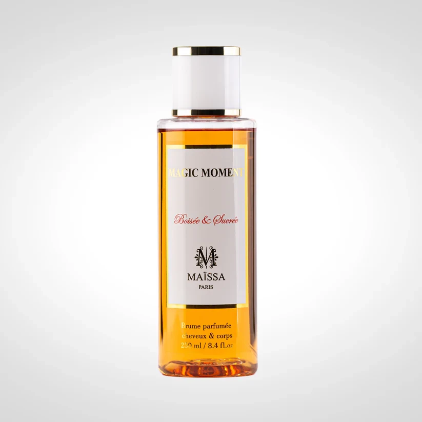 عطر الشعر والجسم Maïssa Parfums Magic Moment Boisée & Sucrée Brume Parfumée