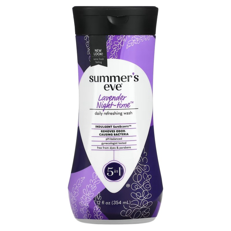 غسول ليلي باللافندر للمناطق الحساسة من SUMMERS EVE