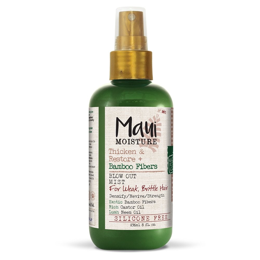 بخاخ لتكثيف واصلاح الشعر بخلاصة ألياف البامبو من maui moisture