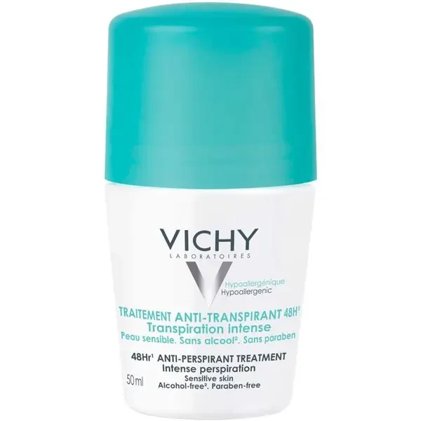 رول مزيل التعرق للاشخاص يعانون تعرق المفرط والبشره الحساسه من vichy