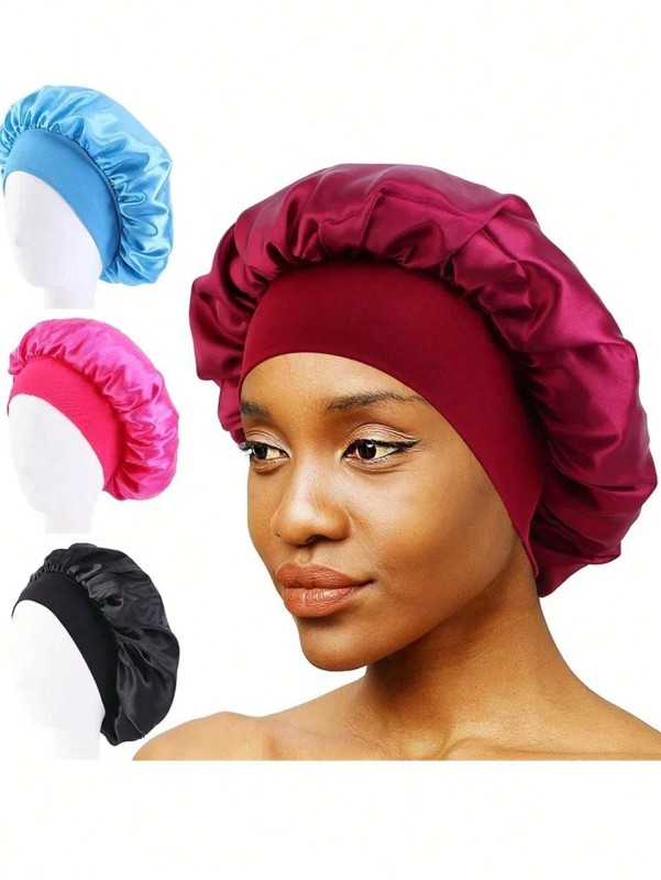 غطاء رأس الساتان للعناية بالشعر وحمايتة