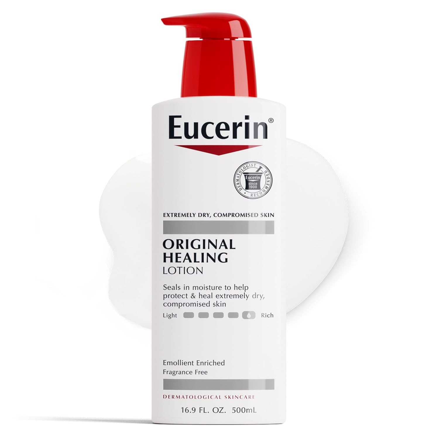 لوشن Original Healing Lotion للبشرة الجافة جداً والمتشققة من Eucerin