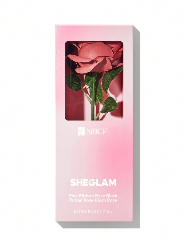 منتج أحمر خدود Pink Ribbon Rose Blush من Sheglam