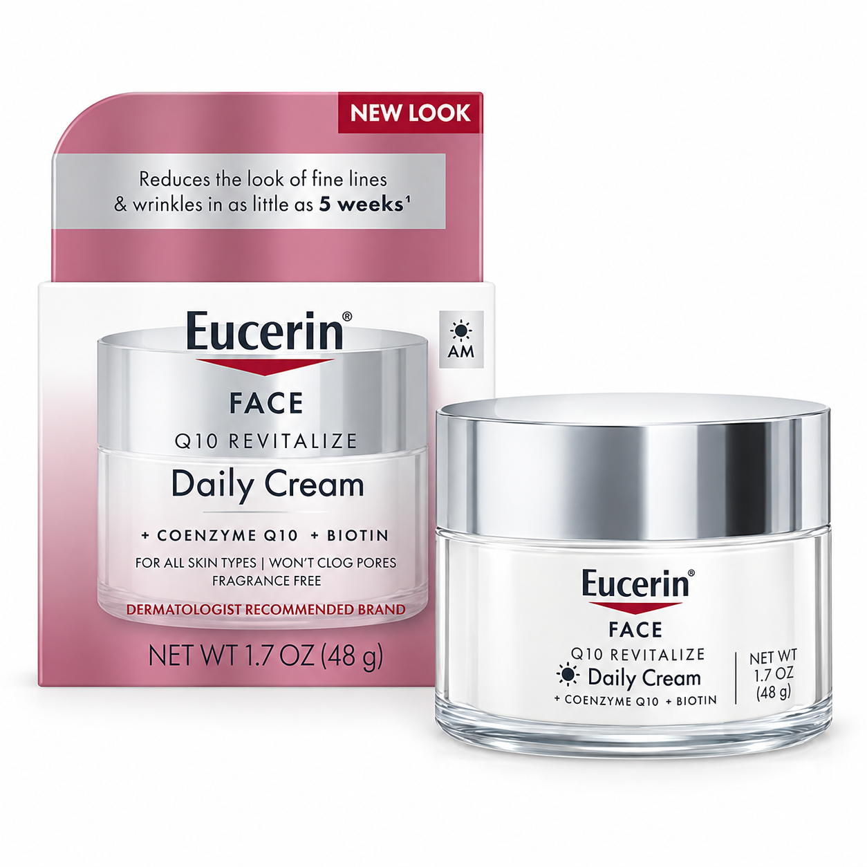 مرطب يومي للوجه للبشرة الحساسة والمعرضة لظهورالتجاعيد من Eucerin