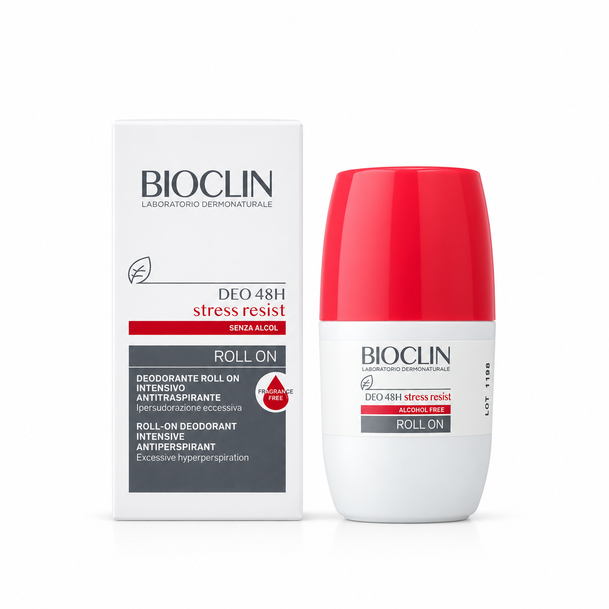 مزيل تعرق رول أون مكثف لمقاومة التعرق يدوم 48 ساعة من BIOCLIN