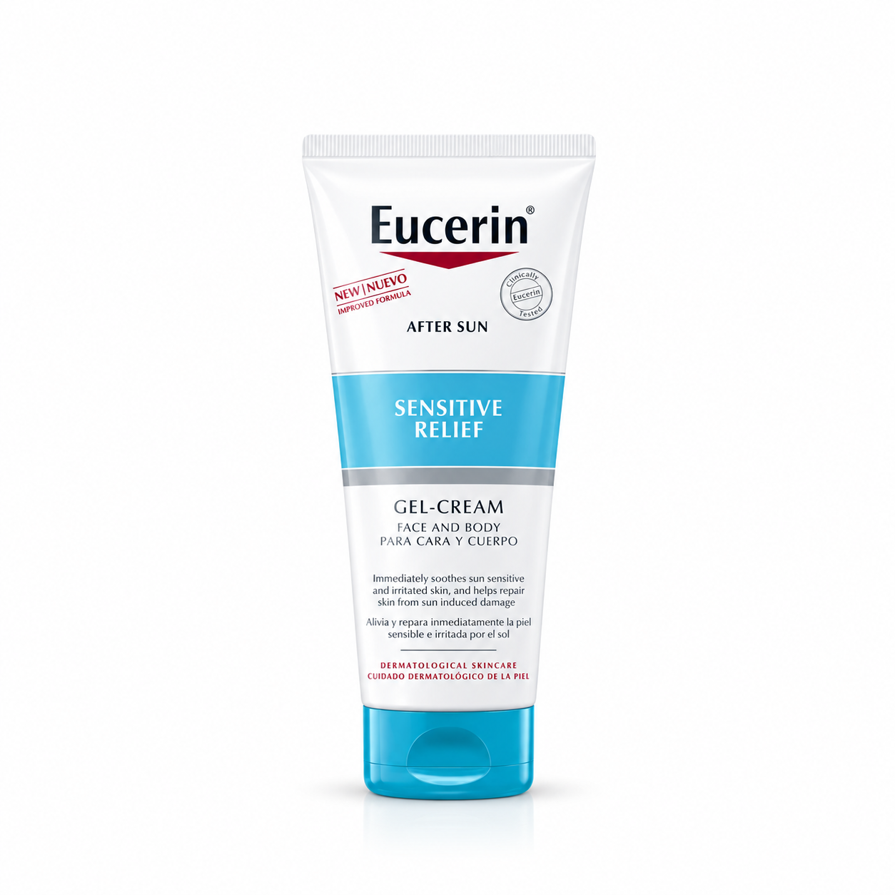 كريم جل للحماية من الشمس للبشرة الحساسة من Eucerin