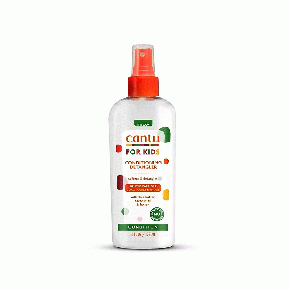 بخاخ ليف-إن لفك تشابك وترطيب شعر الأطفال من CANTU