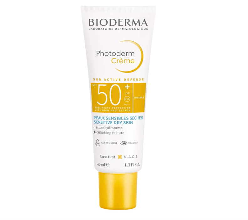 كريم واقي من الشمس للوجه خاص للبشرة الحساسة والجافة من BIODERMA