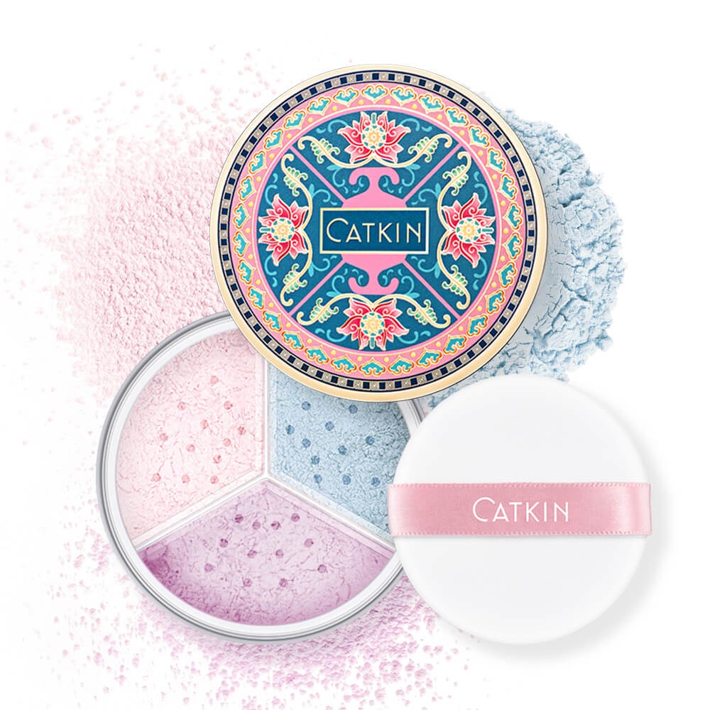 لوس باودر ثلاثي الألوان من Catkin
