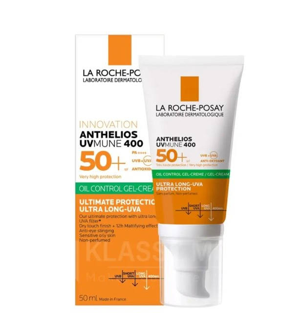واقي شمس متطور يوفر حماية عالية جداً (SPF 50+) للبشرة الدهنية والحساسة من LA ROCHE POSAY