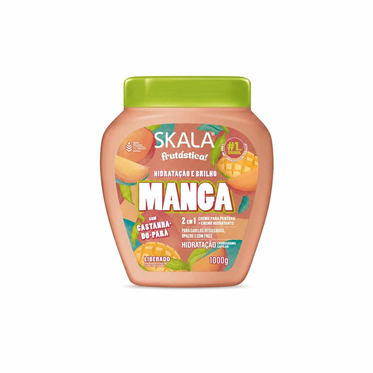 كريم وماسك للشعر الجاف والمجعد من SKALA