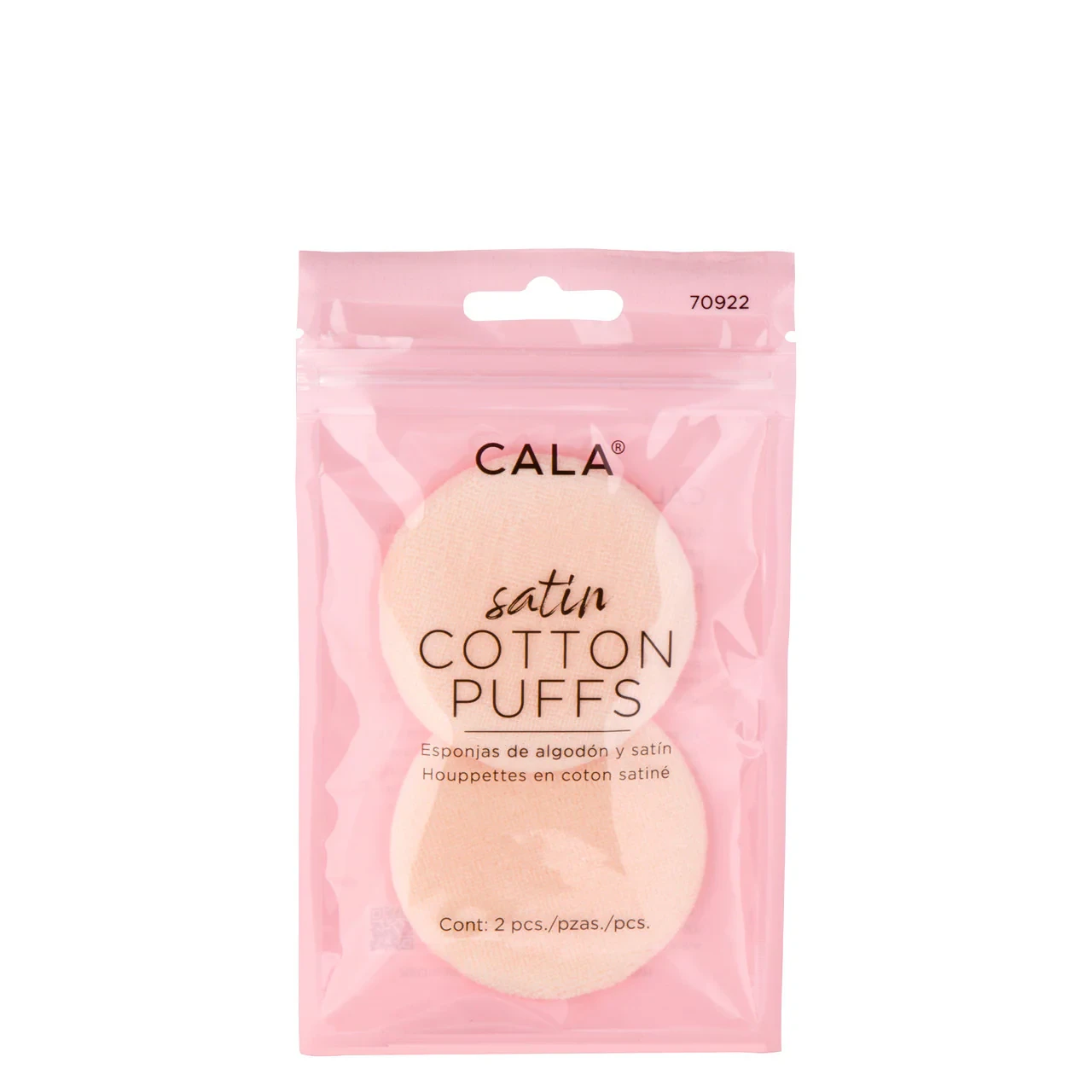 CALA Satin Cotton Puffs
