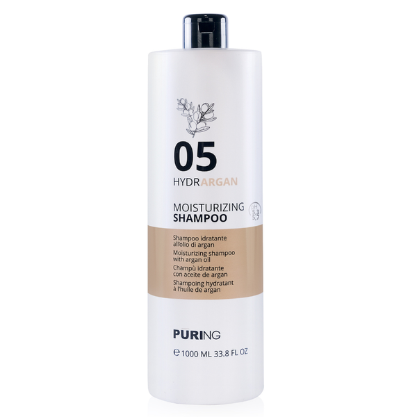 شامبو الترطيب الفائق بزيت الأرغان لشعر ناعم ولامع من PURING