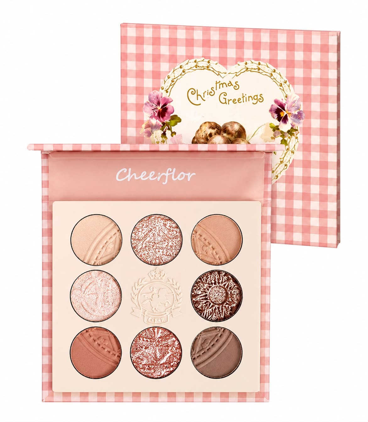 باليت ظلال العيون المتعددة بلمسات براقة وتدرجات ساحرة من CHEERFLOR