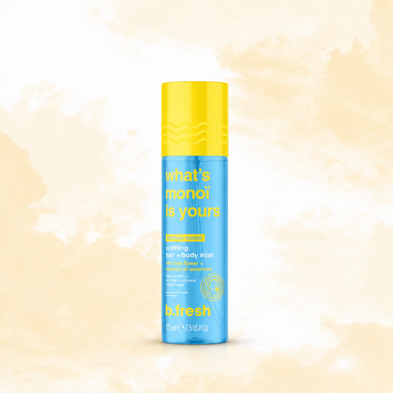معطر الشعر والجسم منعش يجمع بين روائح زهرة التاهيتي وزيت جوز الهند من B.FRESH
