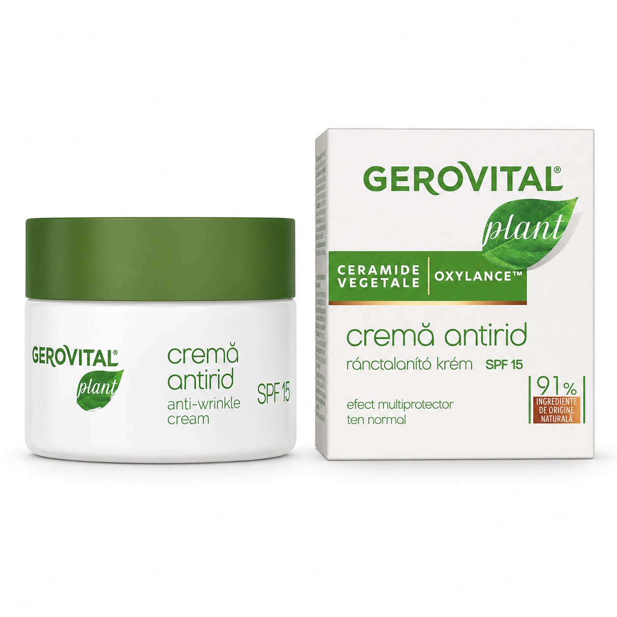 كريم نهاري لمكافحة علامات التقدم في السن وحماية البشرة من GEROVITAL