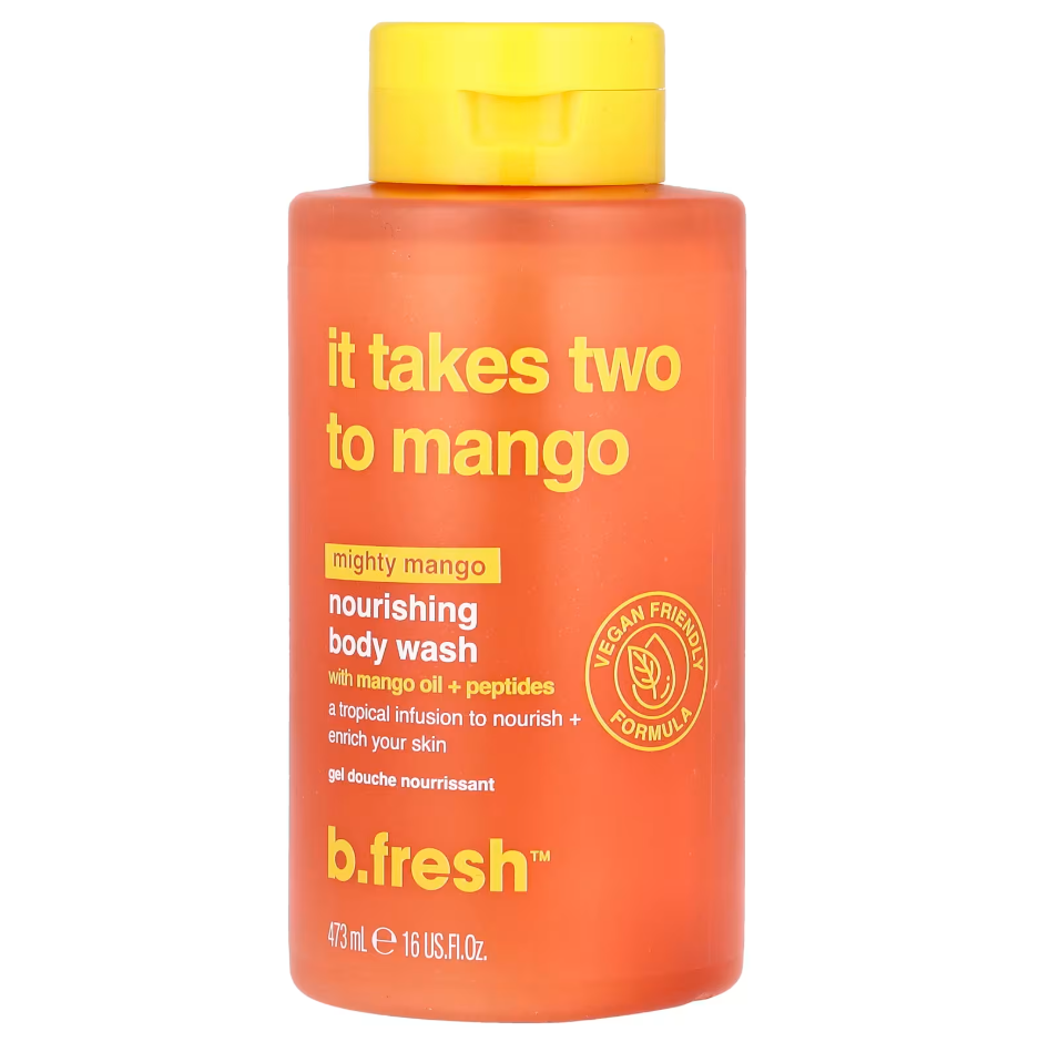 غسول الجسم بـزيت المانجو والببتيدات من B.FRESH