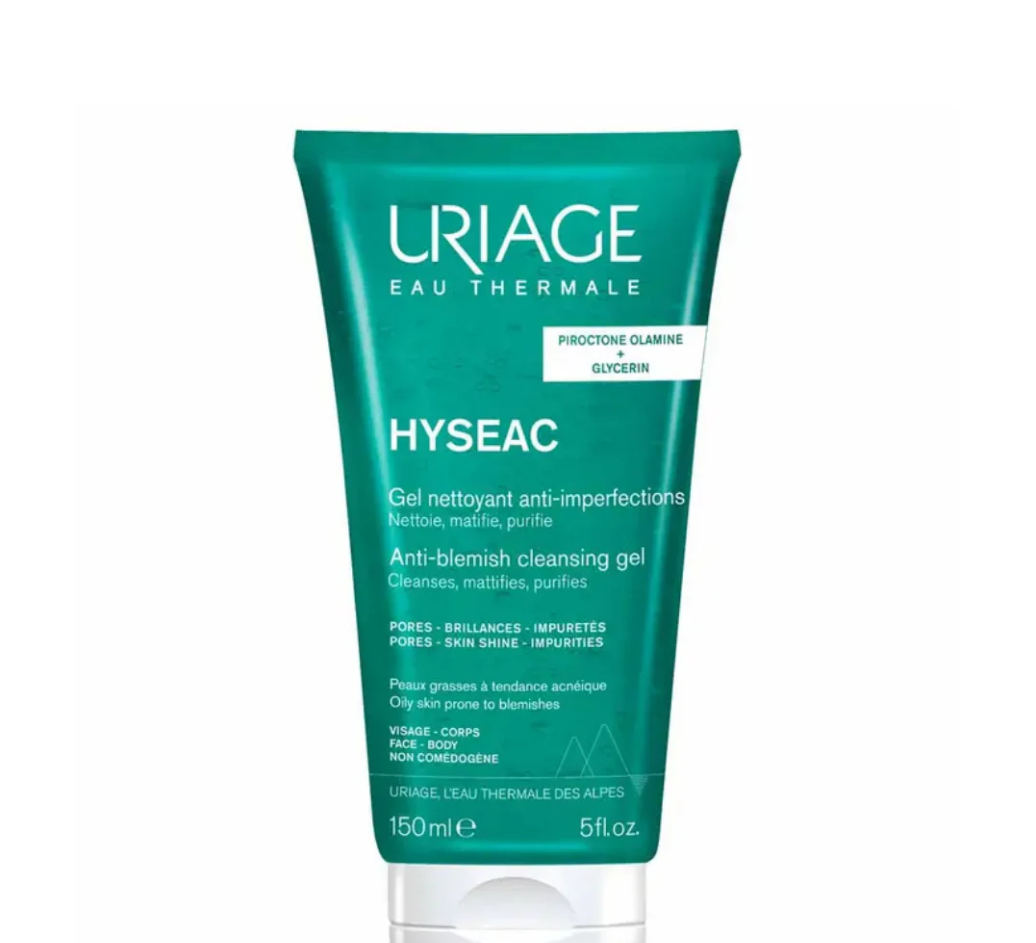 جل غسول منظف رغوي ومُنقّي لتنظيف البشرة الدهنية والمختلطة والمعرضة لحب الشباب من URIAGE