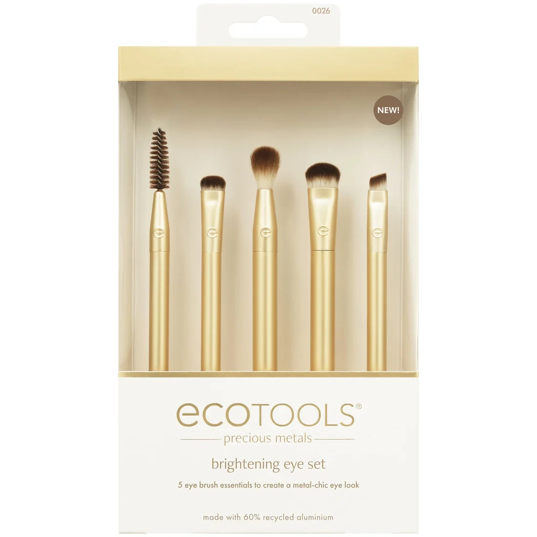 مجموعة فرش Precious Metals Brightening Eye Set من EcoTools