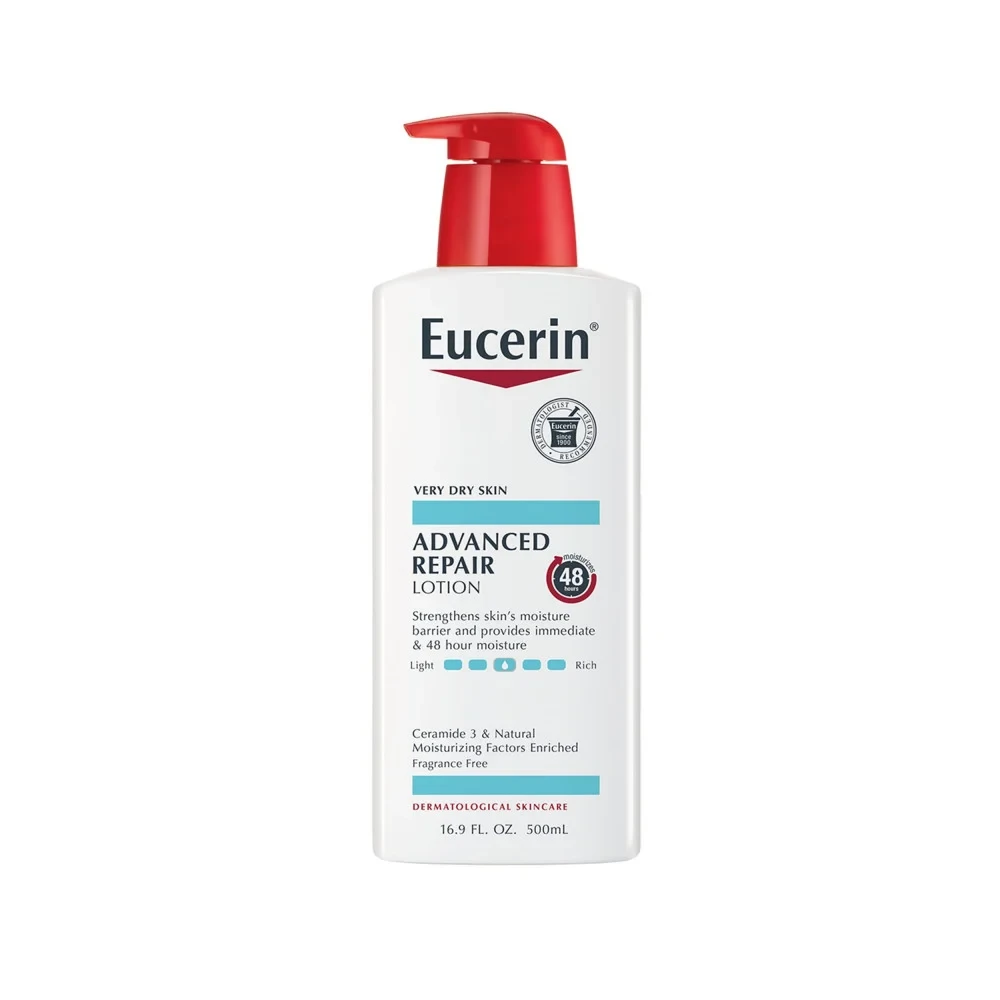 لوشن علاجي متطور للبشرة الجافة جداً وإصلاح حاجز الرطوبة في الجلد من Eucerin