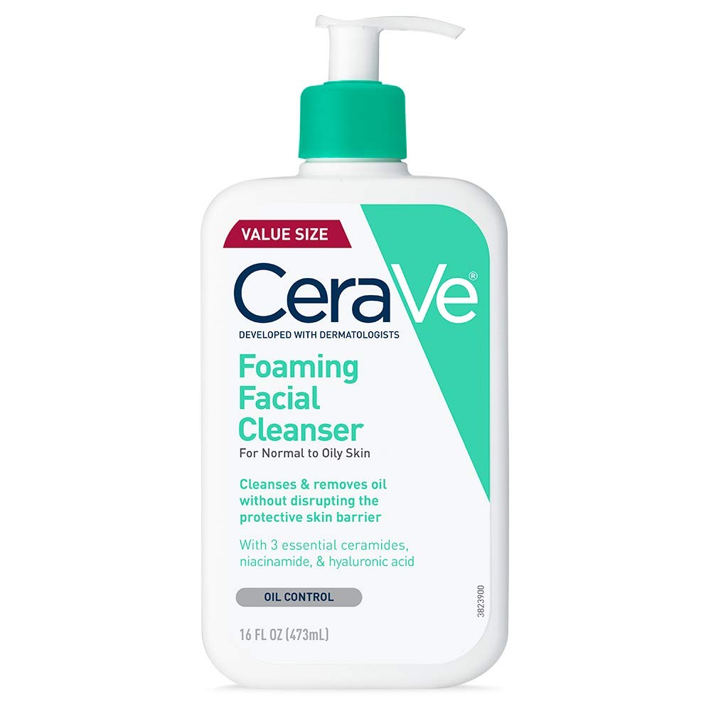 غسول رغوي للبشرة الدهنية والمختلطة من CeraVe