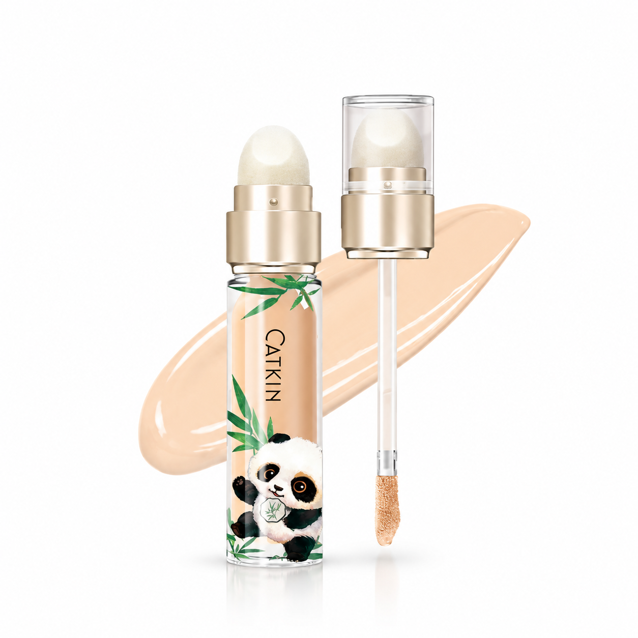 كونسيلر مقاوم للماء وخافي للعيوب ويدوم طويلًا من CATKIN