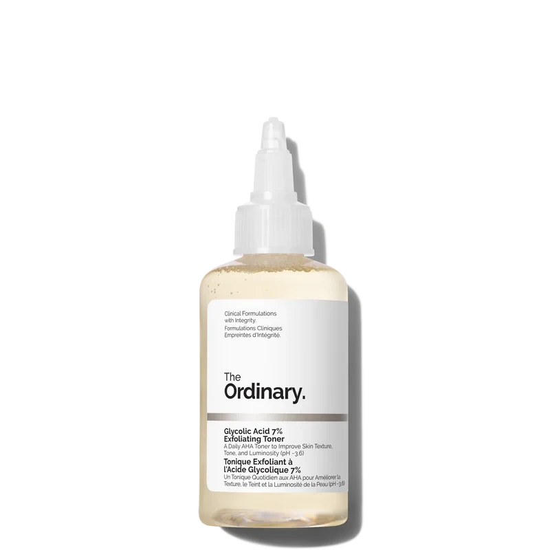 تونر تقشير DIRECT ACIDS GLYCOLIC ACID 7% من the ordinary