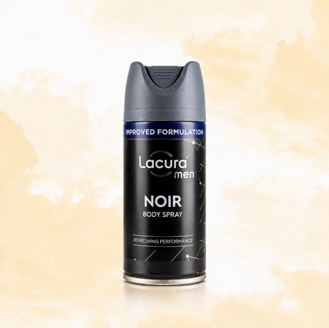 معطر جسم رجالي noir انتعاش طول اليوم من Lacura