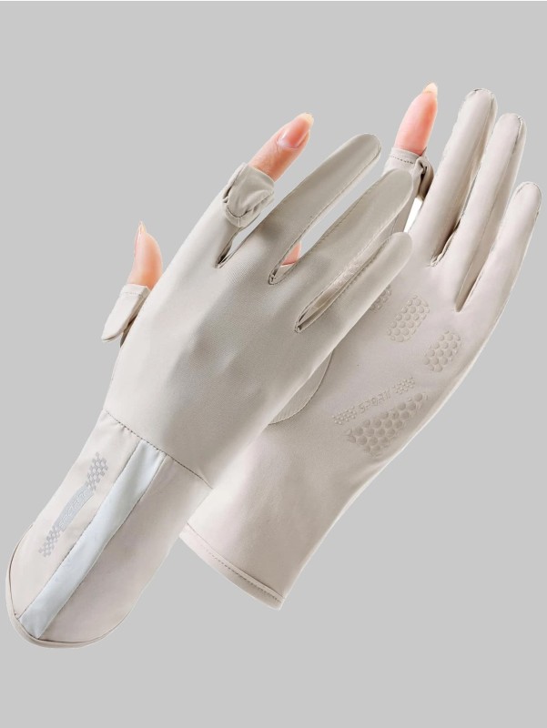 قفازات لحماية اليدين بالكامل من التعرض لأشعة الشمس خاصة أثناء القيادة