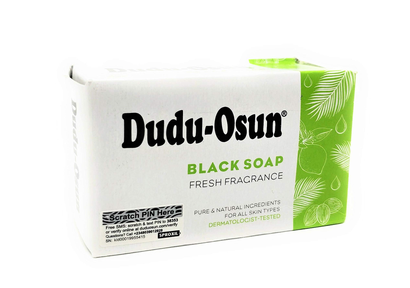 صابونة دودو أوسن السوداء من DUDU OSUN