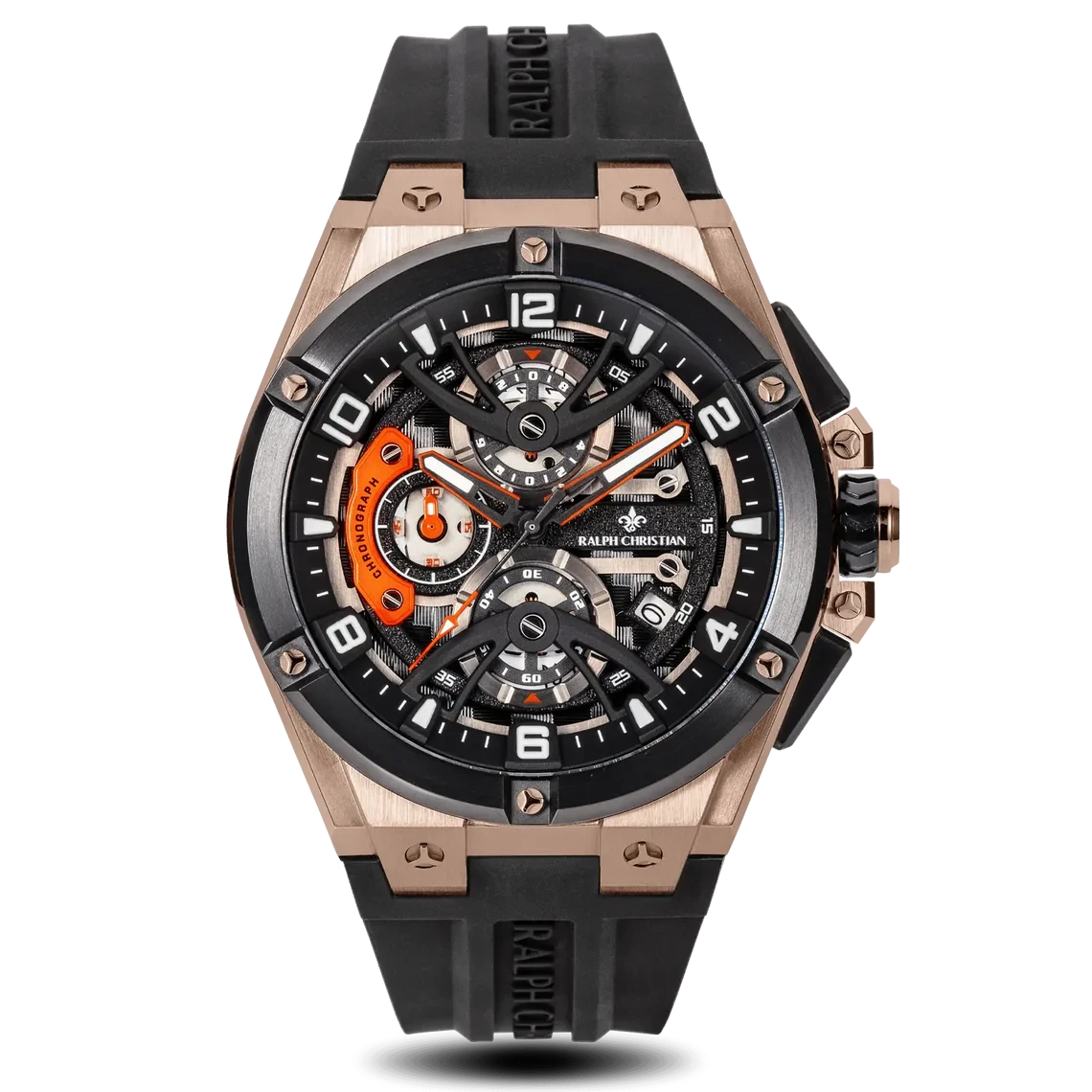 ساعة "Ralph Christian The Apex Chrono - Rose Gold Eclipse" من Ralph Christian