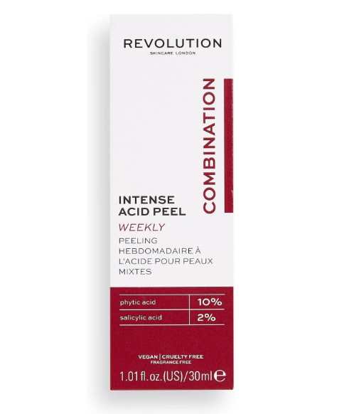 مقشر كيميائي الأسبوعي المكثف بالأحماض للبشرة المختلطة من Revolution