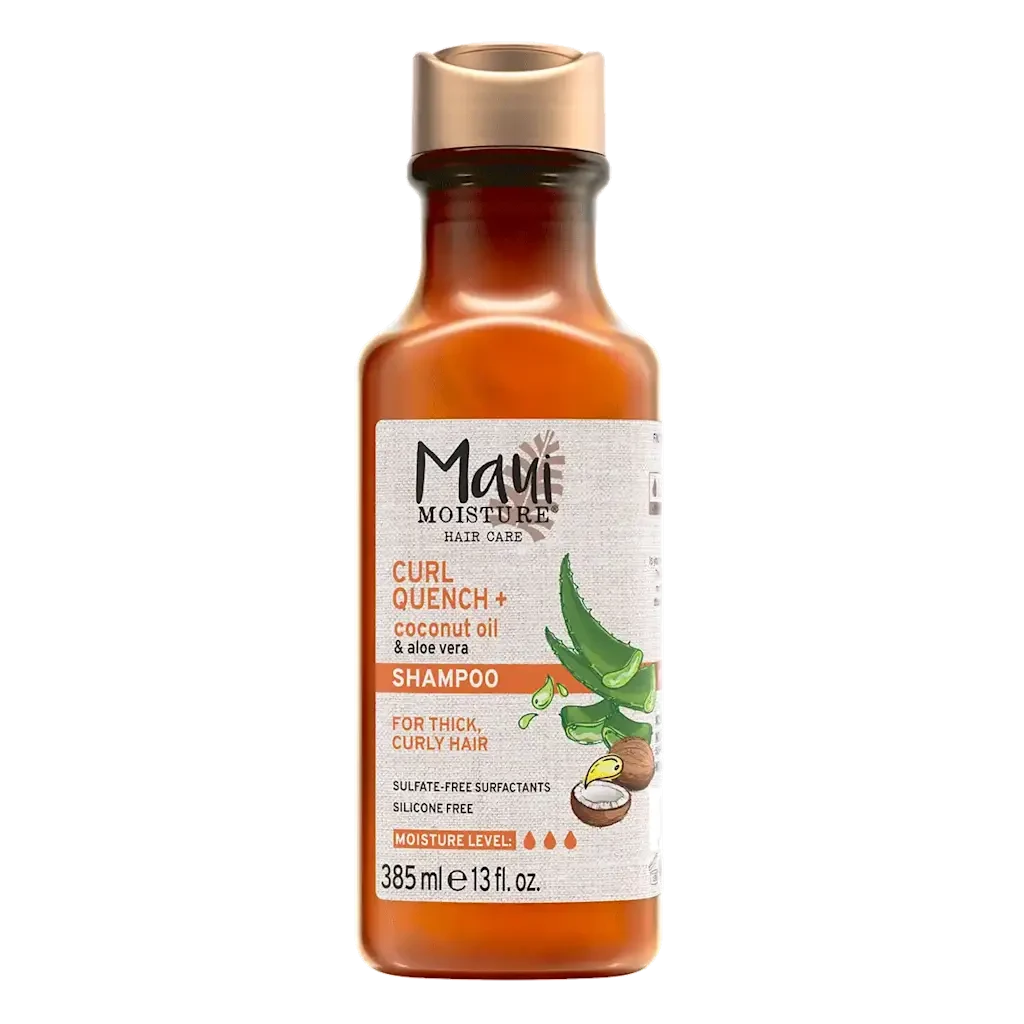 شامبو لترطيب الشعر الكيرلي بزيت جوز الهند والصبار من maui moisture