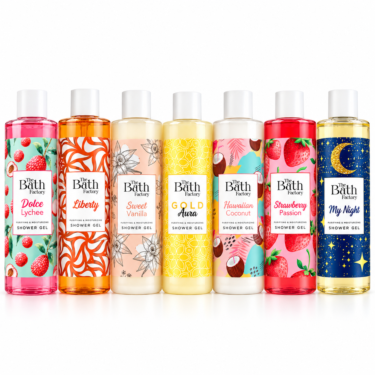 جل استحمام لتنظيف الجسم والعناية اليومية بالبشرة من THE BATH FACTORY