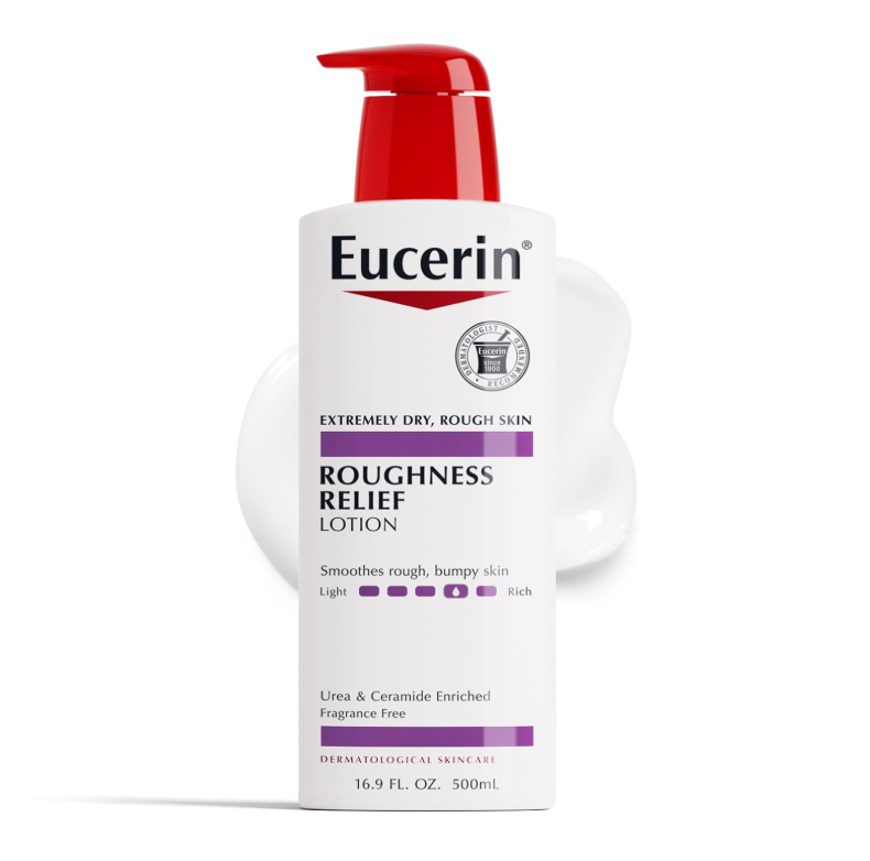 لوشن مصمم للبشرة الجافة والخشنة غني باليوريا والسيراميد التي تساعد على استعادة حاجز البشرة من Eucerin