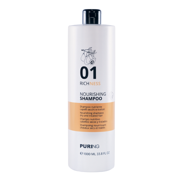 شامبو التغذية الفائقة للشعر الجاف والمعالج من PURING