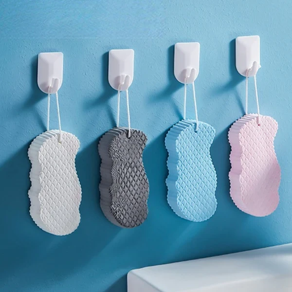 إسفنجة استحمام لتقشير الجسم وإزالة الجلد الميت