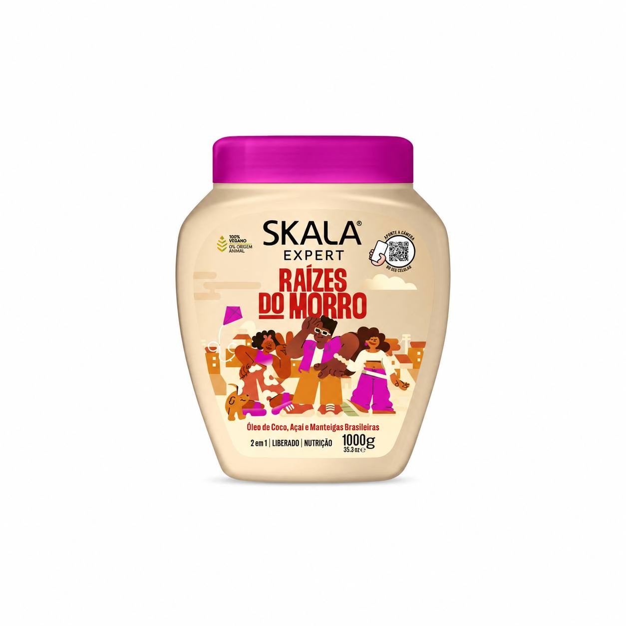 ماسك كريمي مغذي للشعروترطيبه بعمق وإصلاحه من SKALA